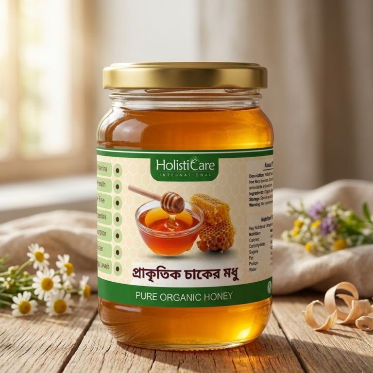 প্রাকৃতিক (গ্রামের) চাকের মধু - ৫০০ গ্রাম
