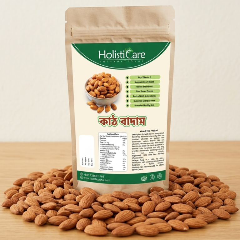 কাঠ বাদাম (Almond) ৫০০ গ্রাম